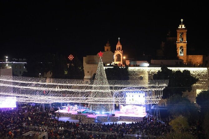 2024 Israel Christmas Holy Land Tour - Bethlehem Midnight Mass - Bethlehem at Christmas, the reason to choose this trip