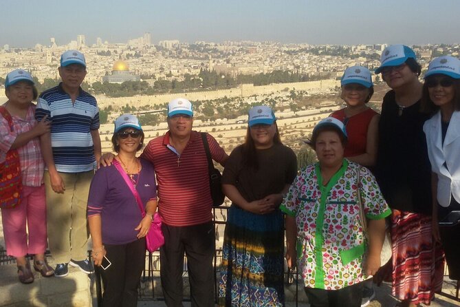 2024 Jerusalem & Bethlehem from Ashdod Port Small Groups - Mount of Olives: Jerusalem from above