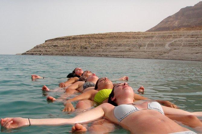 4WD St. George's Monastery Jordan Baptize Dead Sea adventure tour - The Good Samaritan site from a Crusader fort