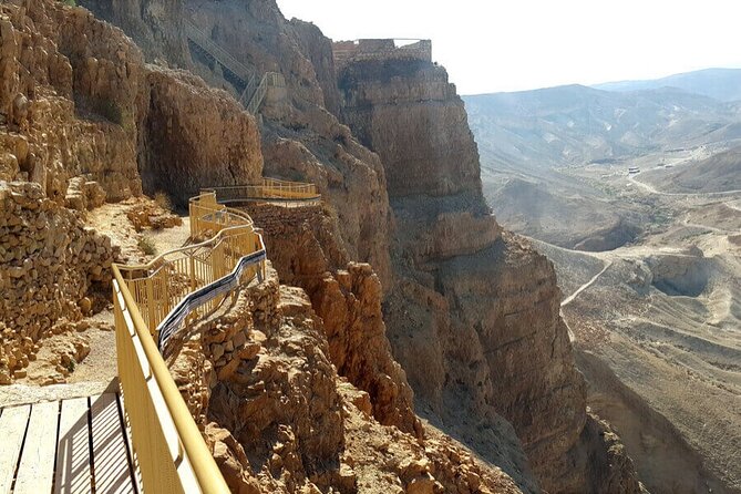 Ashdod Port Shore Excursion: Masada and the Dead Sea Day Tour from Ashdod Port - Floating at Ein Bokek Beach