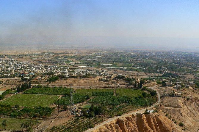 Bethlehem & Jericho from TLV/JLM - The Monastery of the Temptation