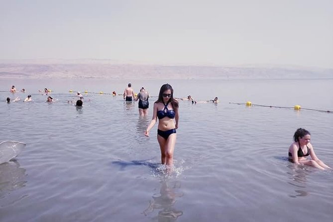 Bethlehem & The Dead Sea Full Day Tour from Jerusalem/TLV - Floating at Neve Midbar Beach