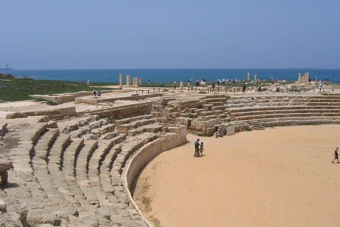 Caesarea, Haifa , Acre - Tiny group from Tel aviv - Caesarea, where Herod built a port for Rome