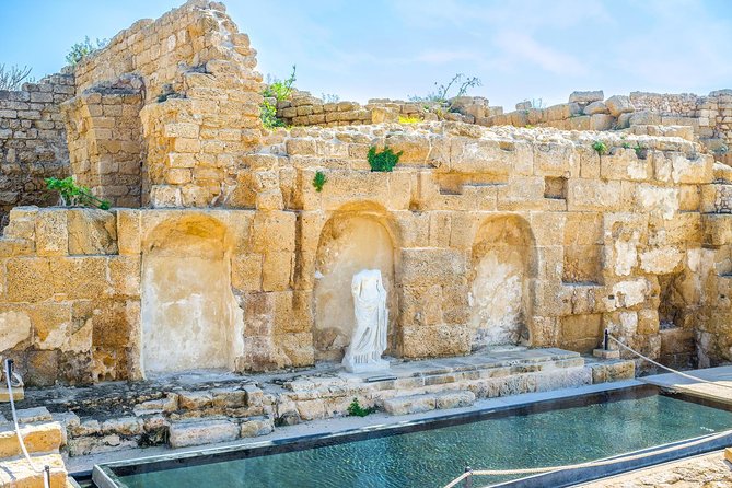 Caesarea, Haifa, Rosh Hanikra, and Acre Tour from Jerusalem - Rosh Hanikra and the cable car into the rock