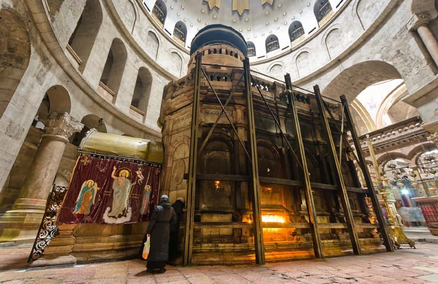 Christian Jerusalem in Russian - Mount Zion and the Traditional Last Supper Room