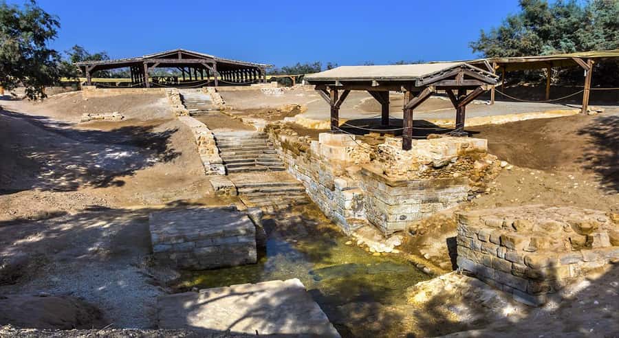 From Amman: Bethany Baptism Jordan River Site Visit - Walking through El-Maghtas and the baptism tradition