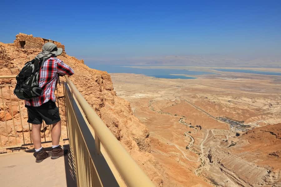 From Ashdod Port: Masada and Dead Sea Guided Day Trip - The Masada Museum at the foot of the mountain