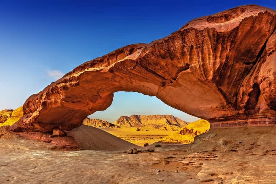 From Eilat: 2-Day Petra & Wadi Rum Tour with Camp Stay - From carved stone to Wadi Rum’s red desert