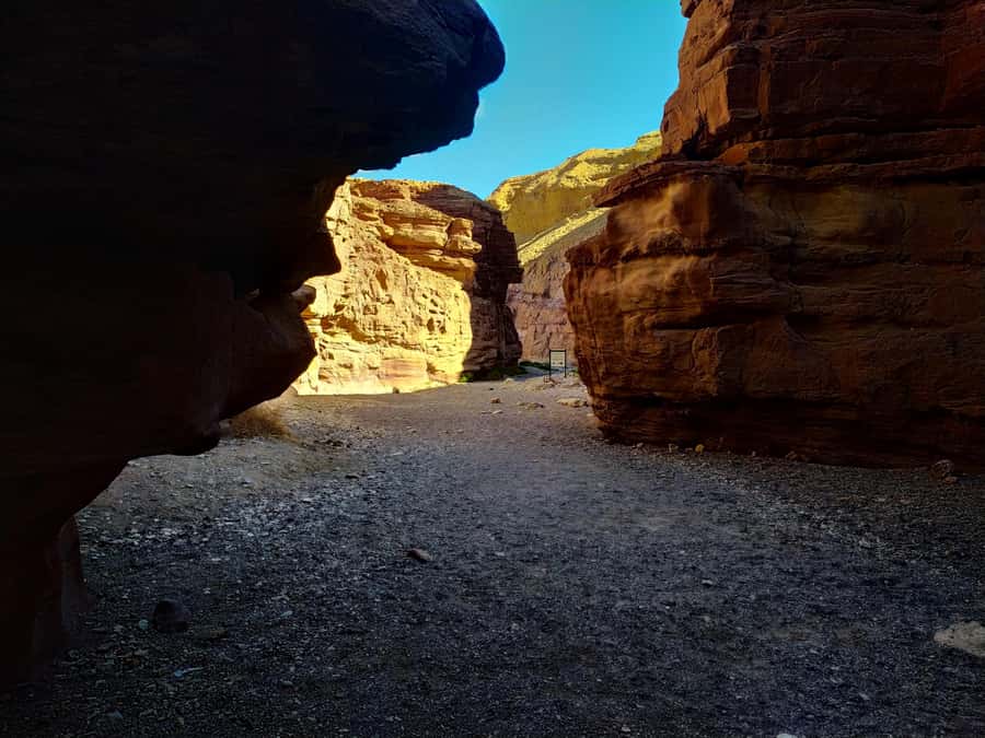 From Eilat: Red Canyon Guided Tour - The Ein Natafim direction adds a little effort