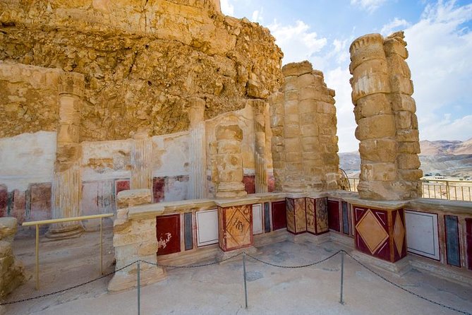 From Jerusalem: Masada Dead Sea Small Group Tour INCL. ENTRY FEES - Floating at the lowest point on Earth