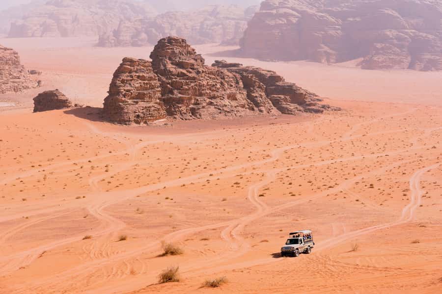 From Jerusalem: Petra & Wadi Rum 2-Day Tour - A Bedouin camp night under the stars