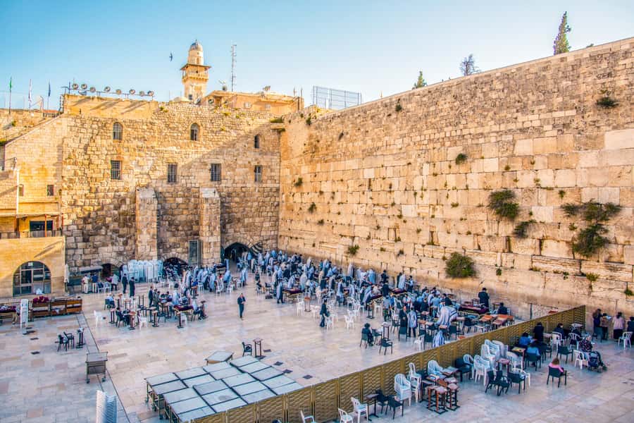 From Jerusalem Small group tour Old&New City ENTRY FEES INCL - The Mount of Olives gives you the essential view