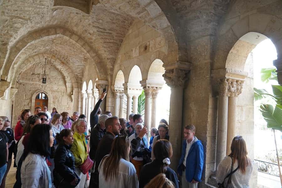 From Tel Aviv: Bethlehem Guided Half-Day Tour to Jerusalem - Entering the 1,500-year-old Church of the Nativity