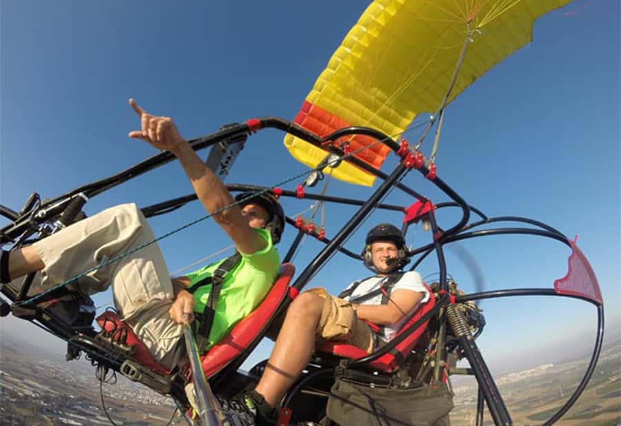 From Tel Aviv: Flying ATV - See Israel from Above - What you actually fly in at Ein Vered