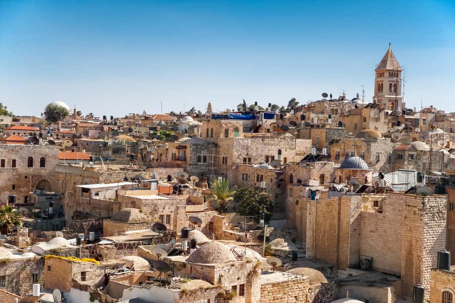 Full Day City Tour of Jerusalem - A useful first look at Jerusalem from Mount Scopus