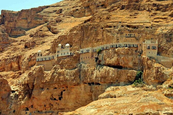 FullDay Bethlehem Jericho Guided Tour From Jerusalem -small group - Mount of Temptation: optional, scenic, and not effortless