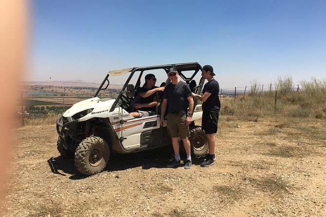 GoKEDEM Golan Heights ATV Action & Wine-Tasting Tour From Tel Aviv - Mount Bental and the three-border view