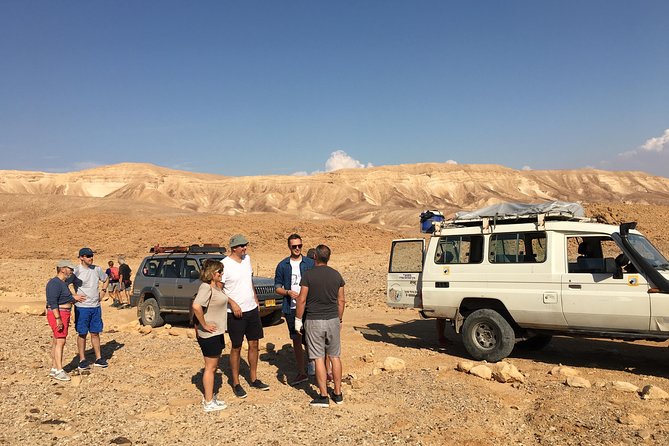 GoKEDEM Private Negev & Ramon Crater Adventure From Tel Aviv With Bedouin Feast - Starting at Mitspe Ramon visitor center