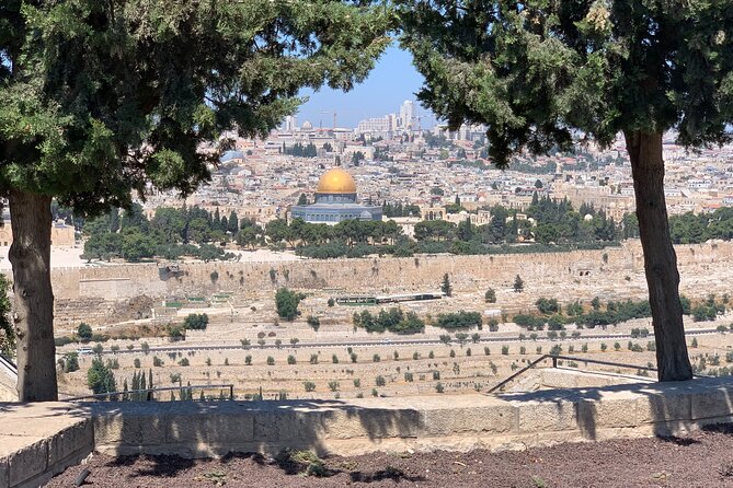 In The Footsteps of Jesus Day Tour - Dguide Self Guiding App - Mount of Olives: the right place to get your bearings