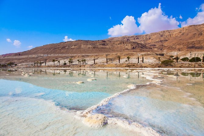 Jericho, the Jordan river & the Dead Sea from Jerusalem - Riding toward the Mount of Temptation