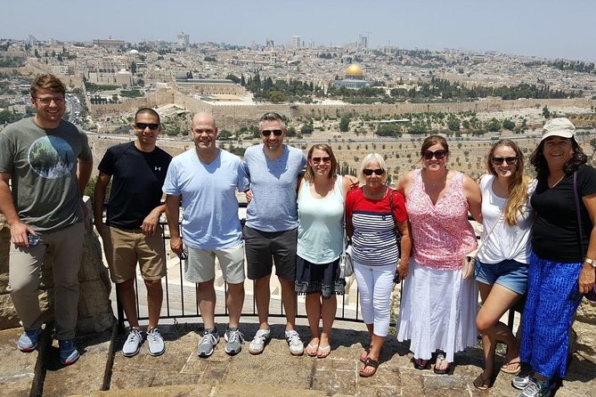 Jerusalem & Bethlehem Tour from Haifa Port 2024 - Small Group - Gethsemane and the olive trees