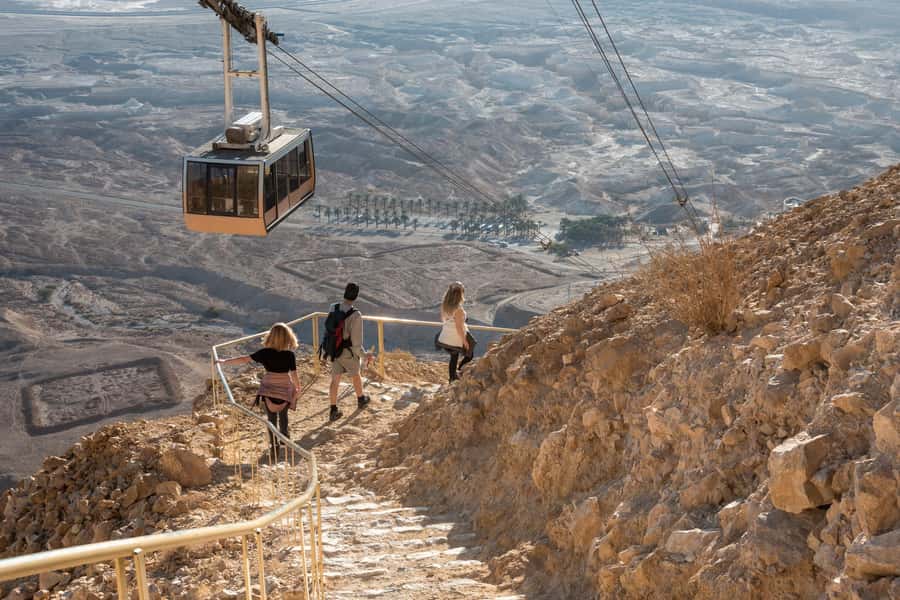 Jerusalem: Masada, Ein Gedi & Dead Sea Tour - Masada first, before the desert heat builds