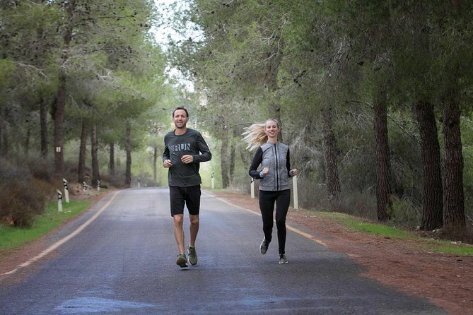 Jerusalem Running Tour-Experience the unique vibes of Jerusalem in your sneakers - Running toward the Old City walls