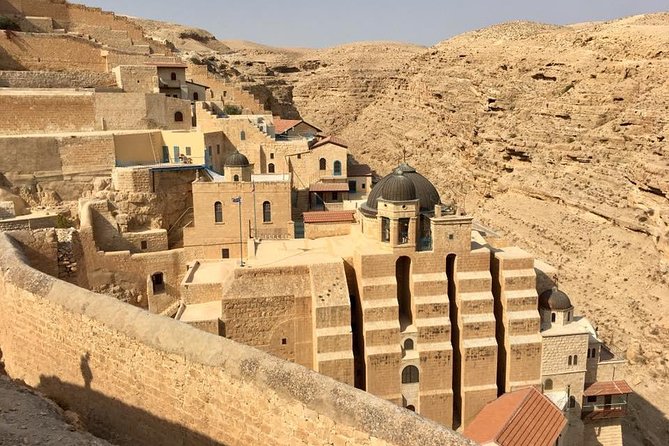 Mount of Temptation, Saint George Monestary, Saint Saba & Bethlehem One Day Tour - Ancient Jericho at Tell es-Sultan