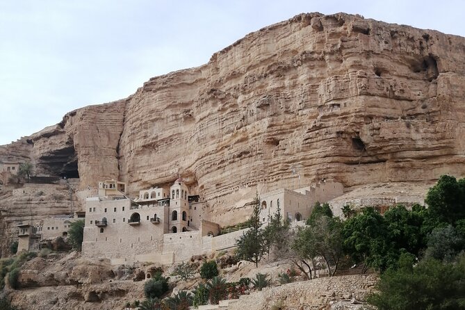 Mount of Temptation, Saint George Monestary, Saint Saba & Bethlehem One Day Tour - The Mount of Temptation and its optional cable car