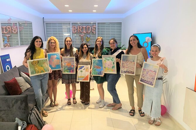 Private Silk Wall Hanging Painting Workshop in Jerusalem - At a glance