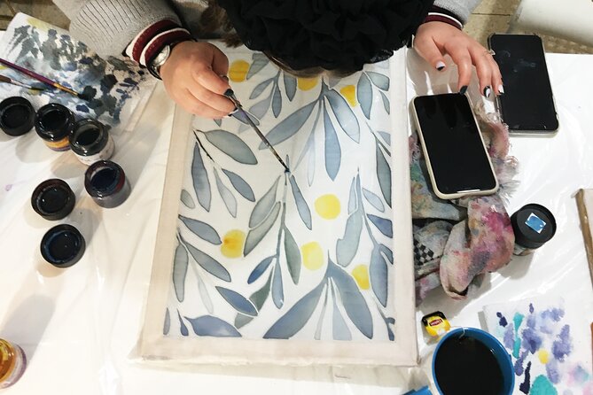 Private Silk Wall Hanging Painting Workshop in Jerusalem - What you take home