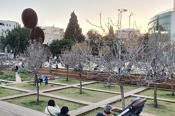Tel Aviv Highlights Bike Tour - Habimah Square and the Rabin Monument