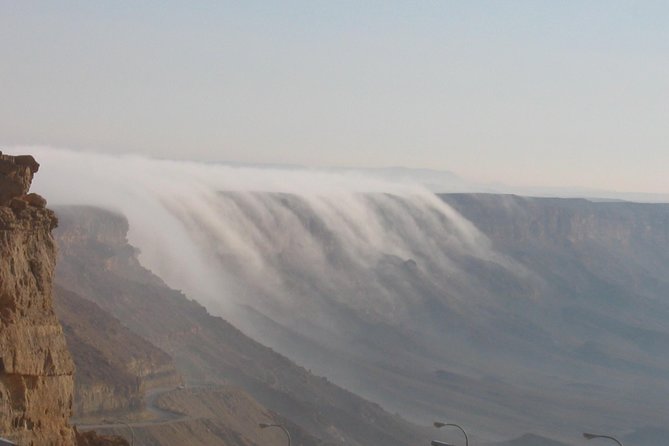 The Ramon Crater and rappelling package tour - an exciting combo tour. - The wide view from Mt. Gvanim
