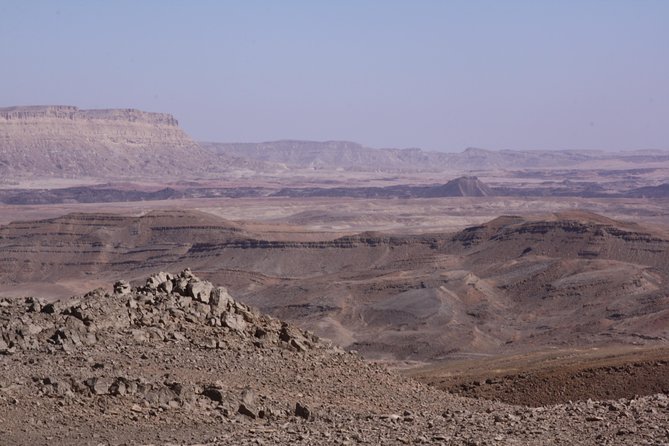 The Ramon Crater and rappelling package tour - an exciting combo tour. - Along Wadi Zohalim and back toward town