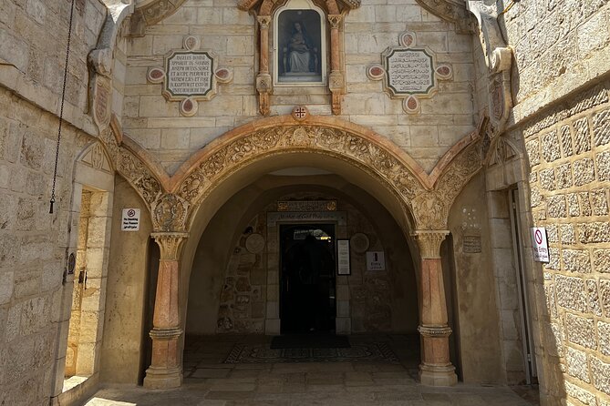 Travel to Bethlehem Half Day Guided Tour from Jerusalem & TelAviv - Walking into the Church of the Nativity